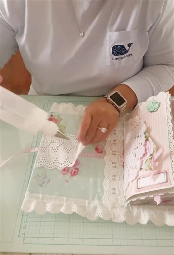 3.4K views · 193 reactions | Journals on a Journey. Join us on the 1st of every month to see where my journal winds up next冀 Here’s my finishing touches before I send mine to its next destination #5journals | Designs by Dina | Facebook