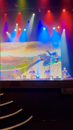 Amazing Acrobat Jumps Through Towering Hoop | Shanghai Circus Branson