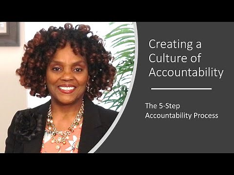 How to Create a Culture of Accountability