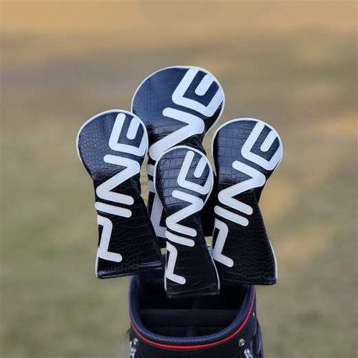 PING Golf Club Wood Head Covers Putter Mallet Iron Headcovers Black - Etsy