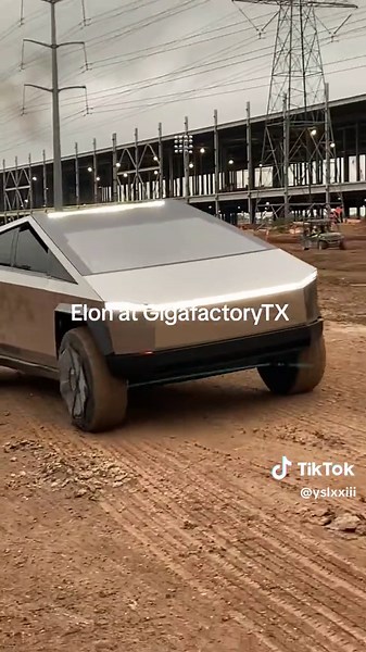 cyber truck close up in person #austin #texas #tesla #elonmusk