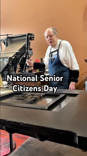 Howard prints and sets the record straight for National Senior Citizens Day (August 21)