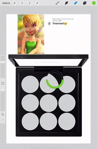 Responder a @ssss_ol_88t Tinkerbell’s color palette 🧚‍♀️ #disney #parati #tinkerbell #fyp #procreate #art #colorpalette #campanita