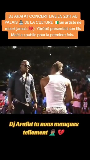 Concert Live de DJ Arafat au Palais de la Culture