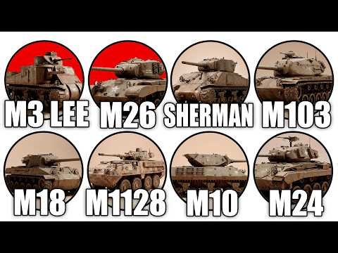 Every Classic U.S Tank Model Explained | America’s Armored Evolution