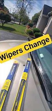 How to change wipers for 2005 Toyota camry. #foryou #cartips