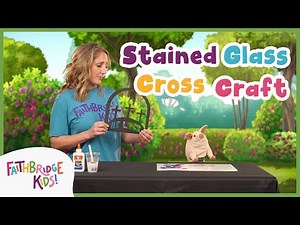 Craft Time: Stained Glass Cross