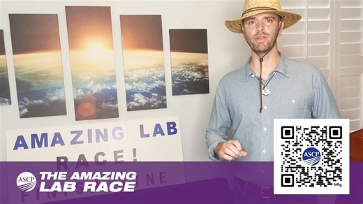 Five teams competed in five challenges during the 2024 #ASCPAmazingLabRace, but which team was the last one standing? Hosted by Aaron Odegard and Christy Nickel, watch Texas Heat, Hemoglobin Hustlers, River Wild, Blood Born Agents and the Path Lab Partners race against the clock using the ASCP Negotiation and Advocacy Toolbox to solve puzzles. The final challenge took place during a live session at #ASCP2024, #StayTuned to see which team is crowned the champion! The #ASCPAmazingLabRace is return