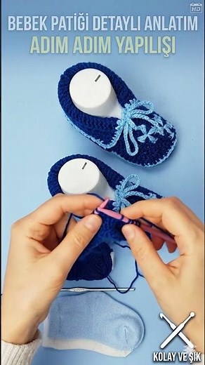 Easiest Way to Make Baby Booties | Step by Step Baby Booties Knitting Tutorial 🧶