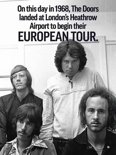 The Doors European Tour of 1968