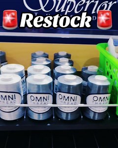 🧵✨ Thread lovers, rejoice! Our Omni threads have been restocked and are ready to go home with you to make those Christmas 🎄 projects shine! Grab your favorite colors before we run out. 🛍️: https://twochicksquilting.com/search?q=Omni thread #omnithreads #quiltingprojects #twochicksquilting | Two Chicks Quilting