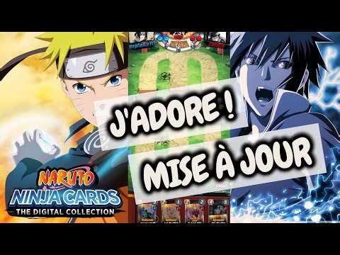 I'M DISCOVERING THE UPDATE (New interface, no more deck bus, etc.) NARUTO: NINJA CARDS ✨