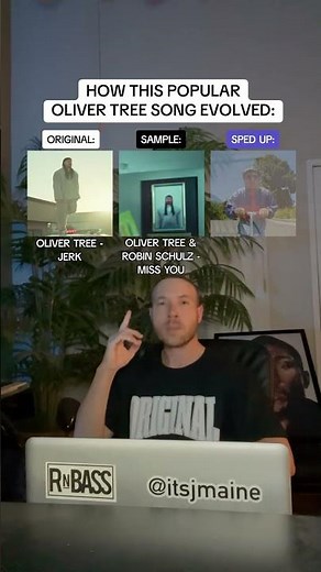 Showing You How This Oliver Tree Song Evolved: Miss You #shorts #olivertree