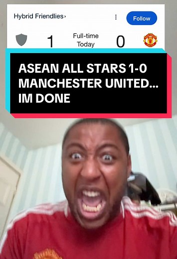 ASEAN ALL STARS 1-0 MANCHESTER UNITED HIGHLIGHTS #manchesterunited #aseanallstars #manutd #maung