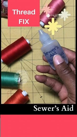 Thread Breaking? Use Sewer's Aid #shorts