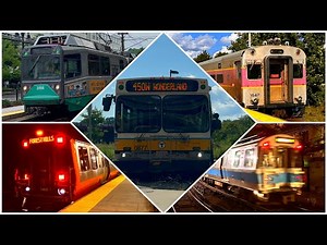 MBTA - Bus, Subway & Commuter Rail Action in Massachusetts ~ The Summer Special 2023 Movie