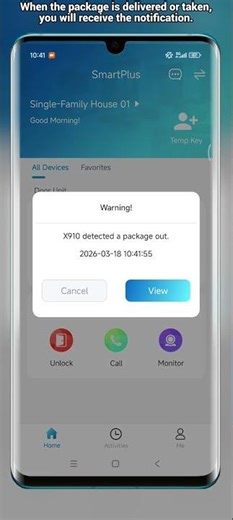 [SmartPlus][End User]Enable Package Detection on Akuvox SmartPlus App
