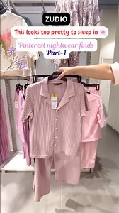 Zudio nightwear, too cute to sleep in #nightwear #zudio #summerfashion #pinterestnightwear #shorts