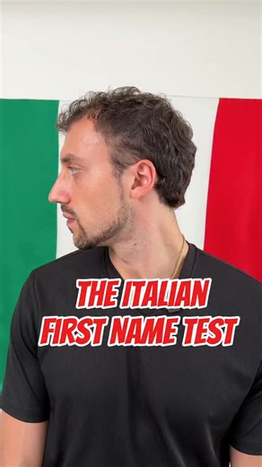 How applicable is the Italian first name test to your first name? Did you know the typical family naming pattern for your Italian first name? 👇Let me know your first name in the comments - and if this pattern applies, or if you’re an exception! 🇮🇹🇮🇹🇮🇹 #naminghistory #italiandiaspora #italyhistory | Oriundi Anthony