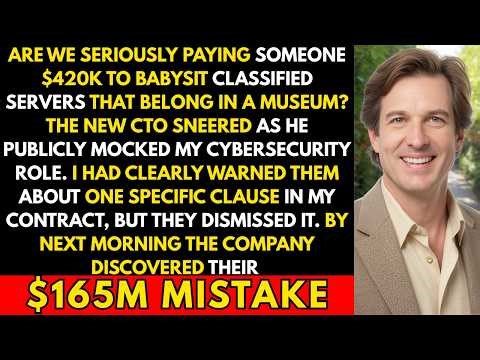 The New CTO Mocked My $420K Salary — One Contract Clause Cost Them $165 Million | OFFICE REVENGE
