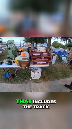 Journey through a cool flea market adventure. From vintage train sets to unique collectibles, witness the excitement of discovering hidden gems and haggling for the best prices. It's a treasure hunt you won't want to miss! #FleaMarket #TrainSets #VintageFinds #ThriftStore #Collectibles | ADHDave