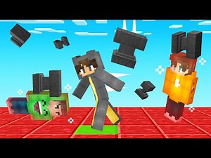 Last To Dodge Deadly Anvils WINS! (Minecraft)
