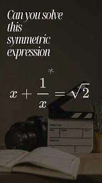 Olympiad Algebra Trick You Should Know!