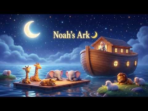 Noah’s Ark 🌙 Bedtime Story for Kids | Calm Bible Story for Sleep