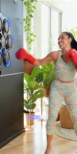 Level up your fitness and your reflexes at the same time with the workout that feels 100% like playtime. 🚀✨#tiktokmademebuyit #musicboxingmachine #homefitness #homegym #fyp