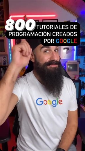 Brais Moure | Aprende a Programar on Instagram: "800 tutoriales de programación creados por Google 📚 Google tiene su propio directorio de tutoriales paso a paso para aprender a desarrollar en sus propias tecnologías. Los llamados "Codelabs": 🔗 codelabs.developers.google.com 👉 Los últimos están todos en Español. 👉 Te guían a través de la creación de una pequeña práctica o app. 👉 Son paso a paso. 👉 Puedes seleccionar la tecnología, el tema o el evento asociado al tutorial. 👉 Entre sus tecno