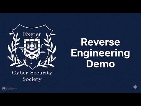 Reverse Engineering and PWN - DEMO
