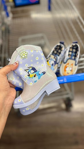 NEW Bluey alert!!🎈The Bluey shoes keep coming to Walmart and they keep getting cuter and cuter! Head to the link in my bio to shop these before they sell out💙 • • • #newatwalmart #walmart #walmartfinds #walmartdeals #walmartstyle #walmartbeauty #walmarthome #walmartshoes #walmartshopping #walmarthaul #walmartfind #walmartdeal #walmartclearancefinds #walmartcouponing #toddlerfashion #toddlerstyle #bluey #blueyshow #blueyoutfit #blueyboots | Walmart Over Everything