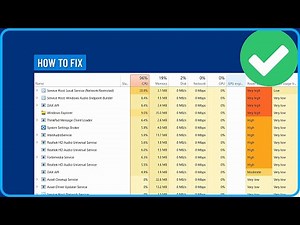 How To Fix High CPU Usage on Windows 11 (2025)