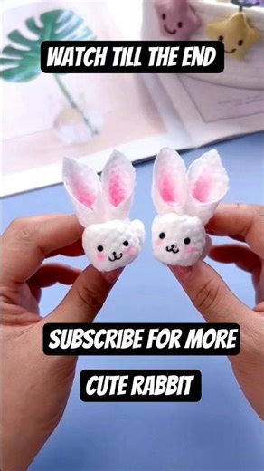 Cute Rabbit 🐇✨ Made from Tissue Paper | Easy DIY Decorative Craft Idea