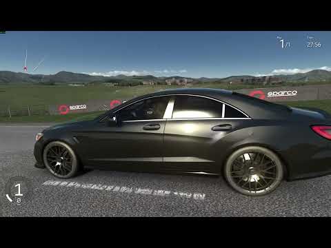 Assetto Corsa Brutal Launch Control MB CLS 63 AMG S straight pipe