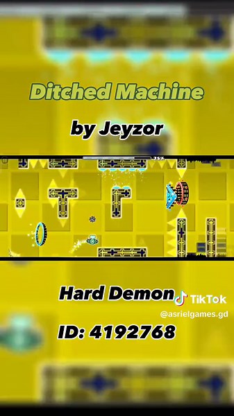 Ditched Machine repairing the machine#geometry_dash #geometrydashlevel #fyp