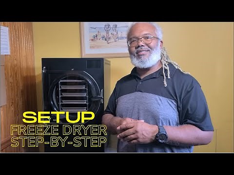 Step-by-step instructions how to setup Harvest Right Freeze Dryer...Super SIMPLE & QUICK