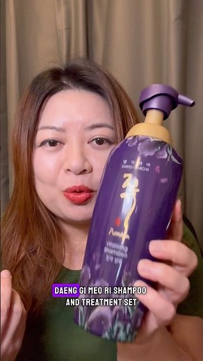 Daeng Gi Meo Ri Premium Revitalizing Shampoo and Treatment #hairloss #kbeauty #daenggimeori