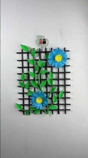 DIY Colour Paper Wall Hanging | Simple Craft Idea #shorts#osmcraft