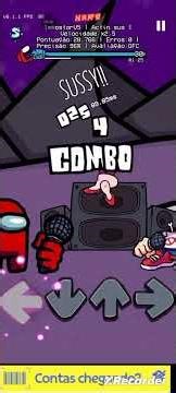 Actin sus vs Boyfriend - Among Us FNF - Phase 2 #shorts #fridaynightfunkinmod