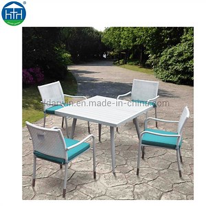 [Hot Item] Patio Dining Set Cushion Dining Table Garden Commercail Rattan Wicker Outdoor Chair