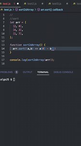 7.4K views · 57 reactions | Sorting Array of Arrays By First Value (Coding Interview Tip) Useful tips for Big Tech coding interviews! #softwareengineering​ #javascript​ #shorts | Thom Code | Facebook