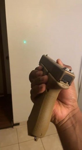 Guide Rod Laser Activation Switch #Glock #Glock19X #LaserMax #Laser #GreenBeam #Switch #Firearm #Gun