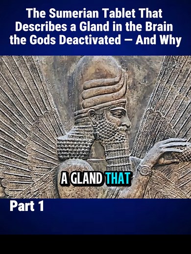 The Sumerian Tablet That Describes a Gland in the Brain the Gods Deactivated — And Why Part 1 #new #news #foryoupage #sumerian #history #tiktok