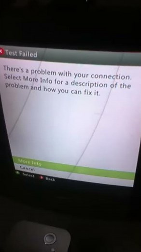 My Xbox Slim wont connect to WIFI