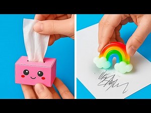 🌈 From BORING PAPER to AMAZING ART! ✂️ DIY Folding Books for Kids! Ultimate Easy crafts for kids