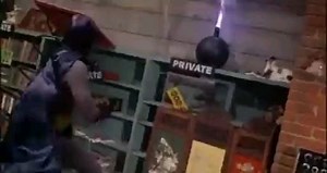 Slash on Instagram: "#Repost @ATrightmovies The incredible bomb disposal sequence from BATMAN with Adam West. If you've not seen this, give yourself a treat. iiii]; )'"