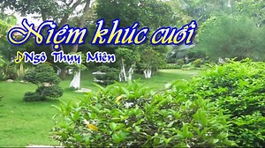 [Karaoke] NIỆM KHÚC CUỐI - Ngô Thụy Miên (Giọng Nam: E)