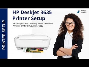 HP Deskjet 3635 Printer Setup | Printer Drivers | Wi-Fi setup | Unbox | HP Smart App Install
