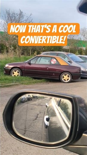 A Pininfarina Masterpiece From France😍#peugeot #peugeot306 #pininfarina #frenchcars #convertible